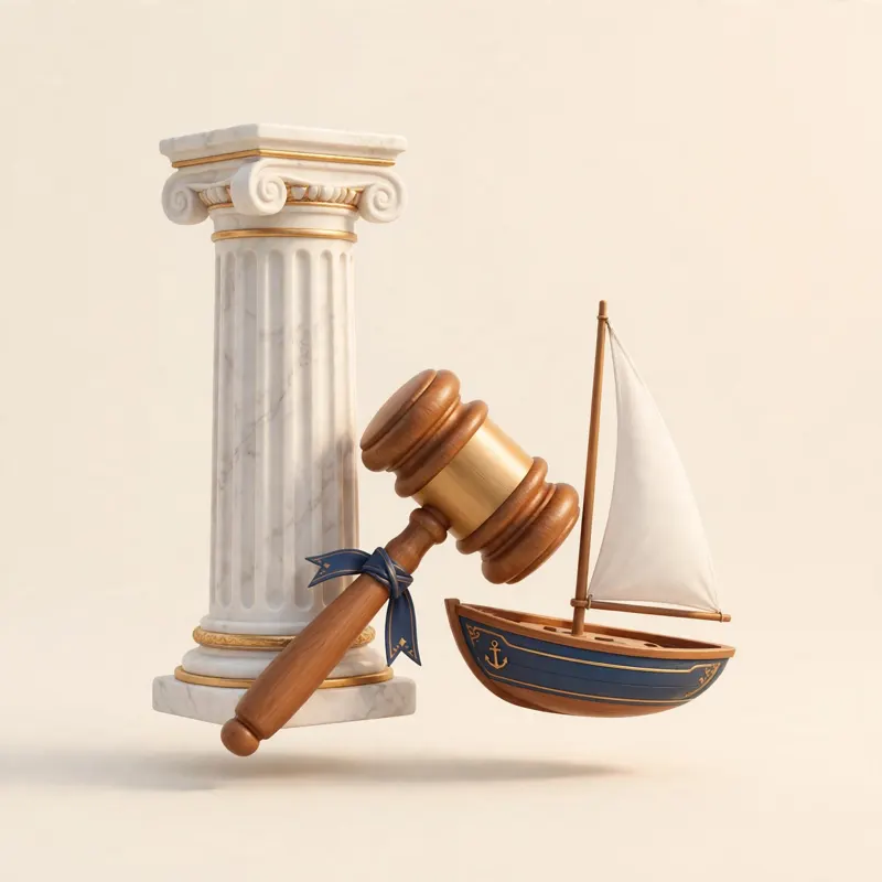 A marble column, a gavel and a sailboat: society and play at Starvard