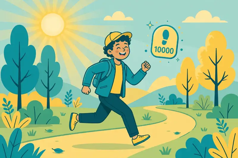 Walking toward 10,000 steps